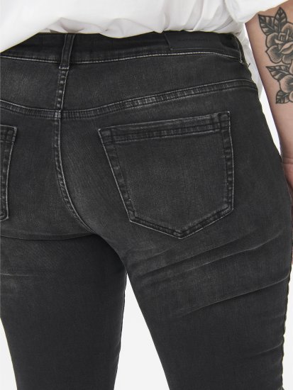 Only Carmakoma Willy Skinny Fit Jeans Black - Džinsi - 