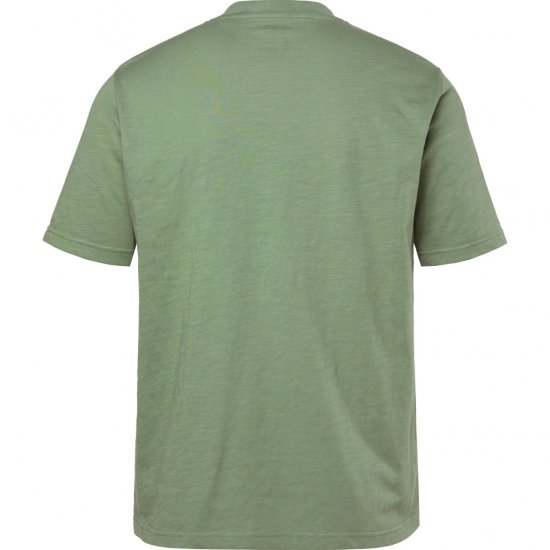 JP1880 T-Shirt Short Sleeve Chest Print Eucalyptus Green - T-krekli - T-krekli - 2XL-14XL