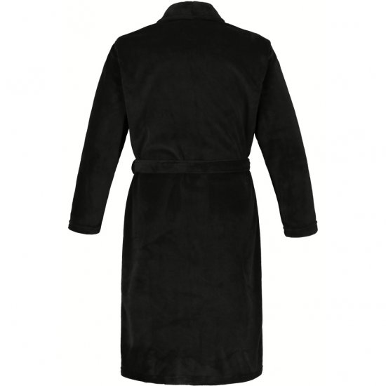 JP1880 Bathrobe with Spacious Patch Pockets Black - Apakšveļa un peldšorti - Apakšveļa - 2XL-8XL