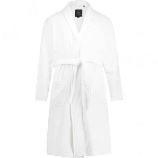 JP1880 Bathrobe Extra Soft Terry Cloth White - Apakšveļa un peldšorti - Apakšveļa - 2XL-8XL