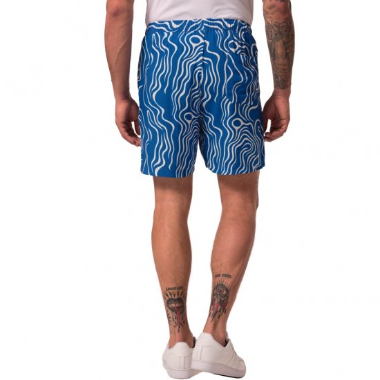 JP1880 Bermuda Shorts All-over Print Royal Blue - Šorti - Šorti - W40-W60