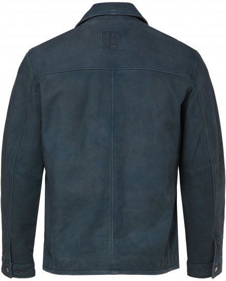 JP1880 Fine Lamb Leather Jacket Deep Sea Blue - Jakas & Lietus apģērbs - Jakas - 2XL-12XL
