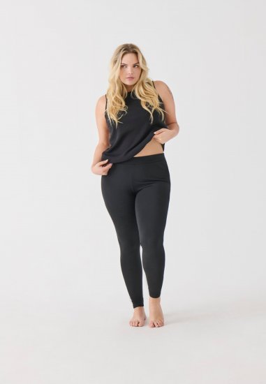 Only Carmakoma Time Leggings Black - Legingi - 