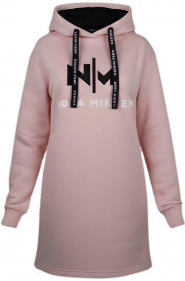 Nora Mikken KADRI Long Hoodie PINK - Džemperi un džemperi ar kapuci - 