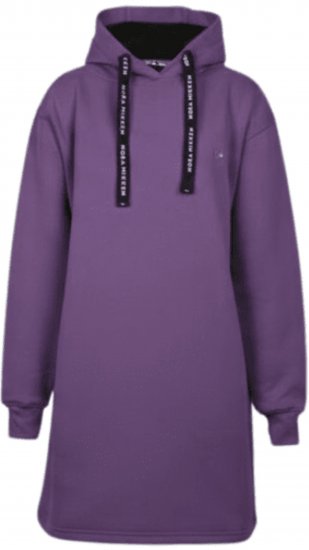 Nora Mikken KRISTINA Long Hoodie Purple - Džemperi un džemperi ar kapuci - 