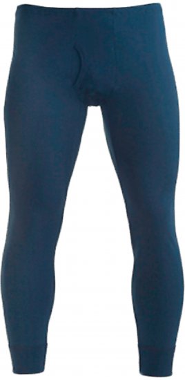 Juho A0577 Thermal Underwear Navy - Garās apakšbikses/termālā apakšveļa - Vīriešu garās apakšbikses lieli izmēri