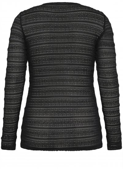 Kaffe Curve Hanna Lace Long Sleeve T-Shirt - Krekli ar garām piedurknēm - 