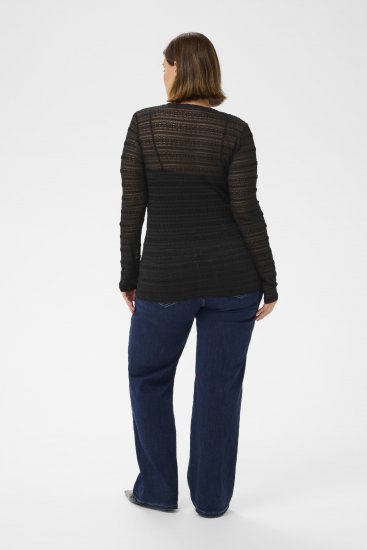 Kaffe Curve Hanna Lace Long Sleeve T-Shirt - Krekli ar garām piedurknēm - 