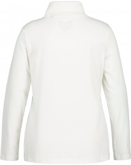 Ulla Popken Basic Long Sleeve Slim Fit Turtleneck Natural - Džemperi un džemperi ar kapuci - 
