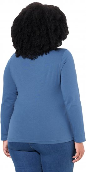 Ulla Popken Basic Long Sleeve Slim Fit Turtleneck Ink Blue - Džemperi un džemperi ar kapuci - 