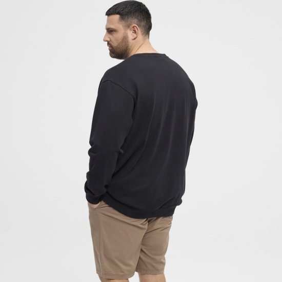 North Latitude Sweatshirt Black TALL - VĪRIEŠU APĢĒRBS MT-6XLT - Apģērbs gariem vīriešiem