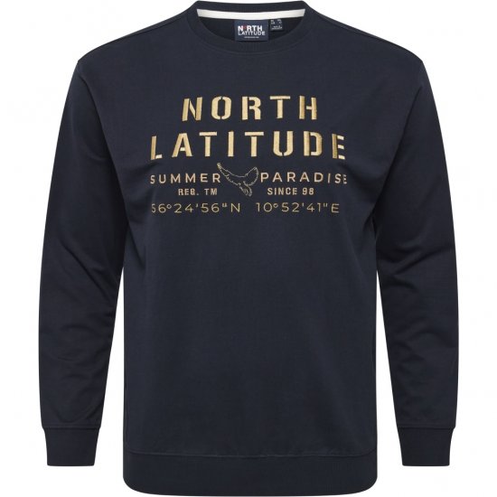 North Latitude Sweatshirt Navy TALL - TALL džemperi - 