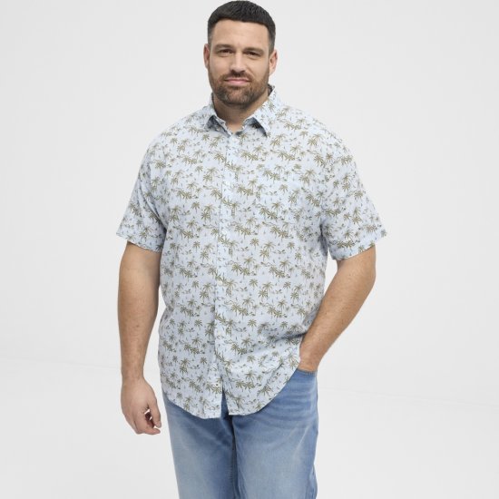 North Latitude Shirt Short Sleeve Light Blue - Krekli - Krekli - 2XL-8XL