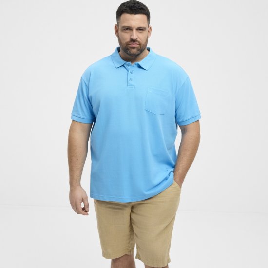 North Latitude Polo Pique Short Sleeve Turquoise - Polo krekli - Polo krekli - 2XL-8XL
