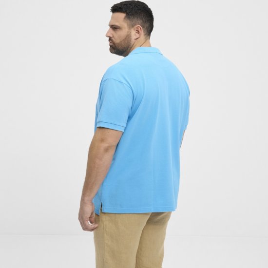 North Latitude Polo Pique Short Sleeve Turquoise - Polo krekli - Polo krekli - 2XL-8XL