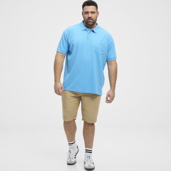 North Latitude Polo Pique Short Sleeve Turquoise - Polo krekli - Polo krekli - 2XL-8XL