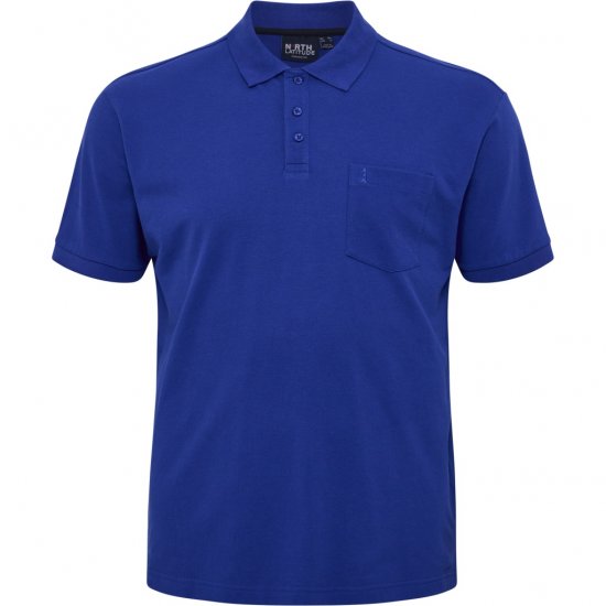 North Latitude Polo Pique Short Sleeve Cobalt Blue - Polo krekli - Polo krekli - 2XL-8XL
