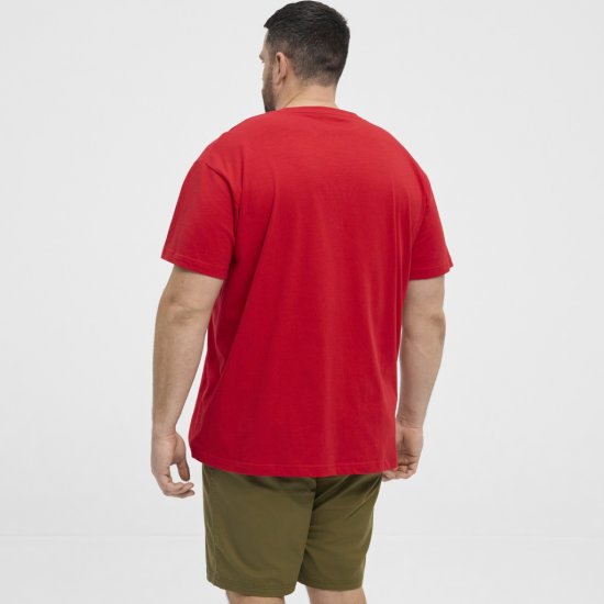 North Latitude T-Shirt Printed Short Sleeve Red - T-krekli - T-krekli - 2XL-14XL