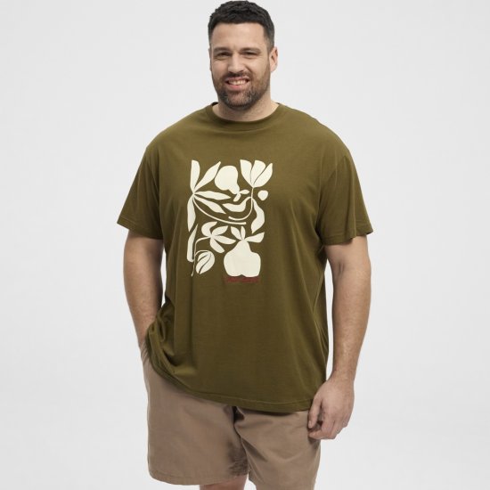 North Latitude T-Shirt Lazy Days Green - T-krekli - T-krekli - 2XL-14XL