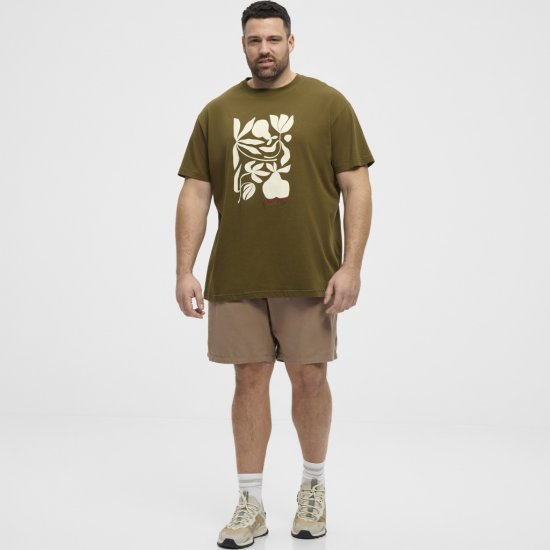 North Latitude T-Shirt Lazy Days Green - T-krekli - T-krekli - 2XL-14XL