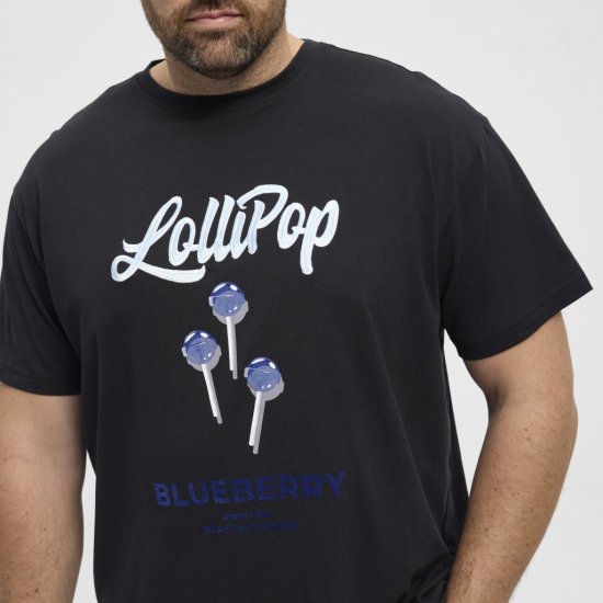 North Latitude T-Shirt Lollipop Black - T-krekli - T-krekli - 2XL-14XL