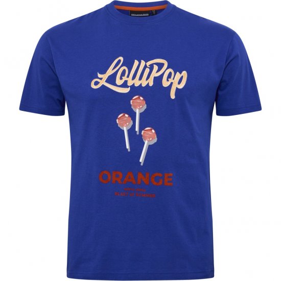 North Latitude T-Shirt Lollipop Blue - T-krekli - T-krekli - 2XL-14XL