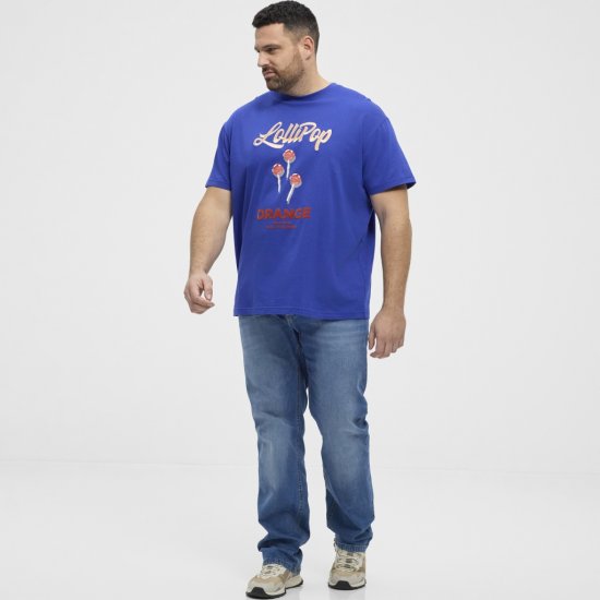 North Latitude T-Shirt Lollipop Blue - T-krekli - T-krekli - 2XL-14XL