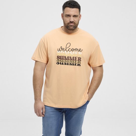 North Latitude T-Shirt Summer Peach - T-krekli - T-krekli - 2XL-14XL