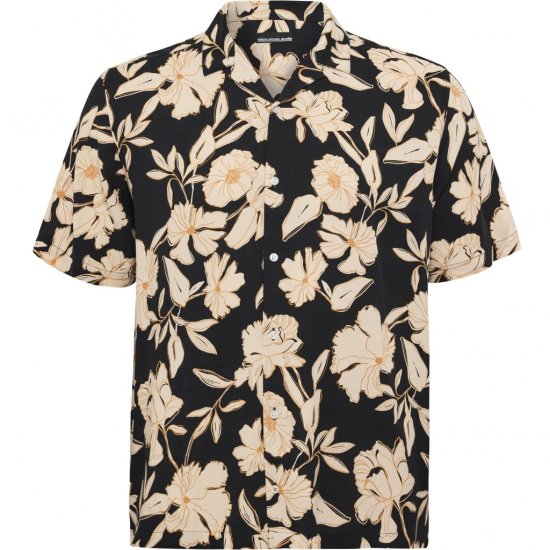 North Latitude Shirt Cuba Short Sleeve Navy - Krekli - Krekli - 2XL-8XL