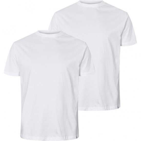 North Latitude T-Shirt 2-Pack White - T-krekli - T-krekli - 2XL-14XL