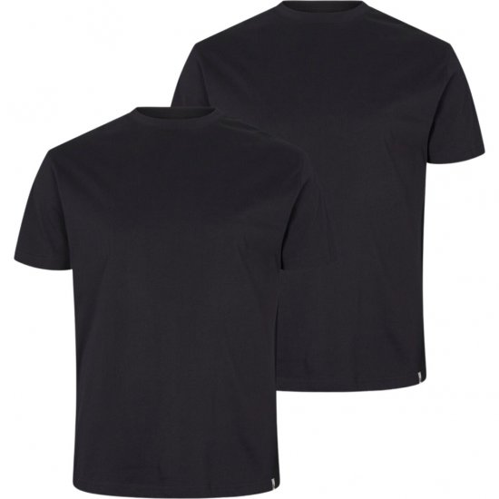 North Latitude T-Shirt 2-Pack Black - T-krekli - T-krekli - 2XL-14XL