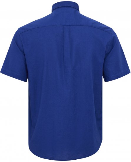North Latitude Shirt Short Sleeve TALL Blue - VĪRIEŠU APĢĒRBS MT-6XLT - Apģērbs gariem vīriešiem