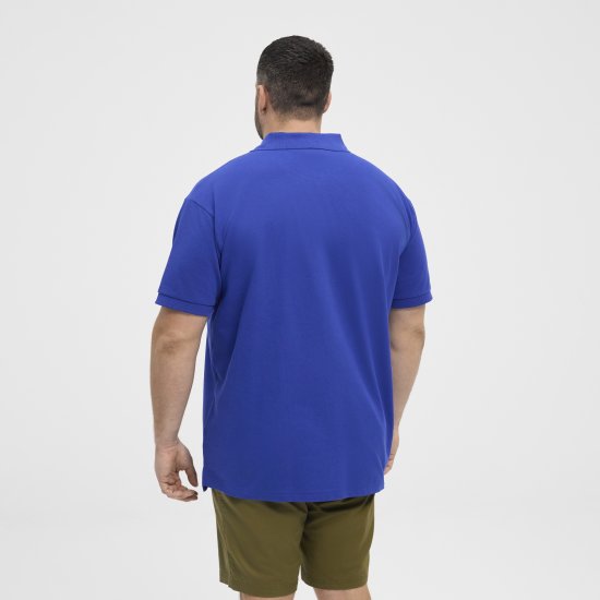 North Latitude Polo Pique Short Sleeve Cobalt Blue - Polo krekli - Polo krekli - 2XL-8XL