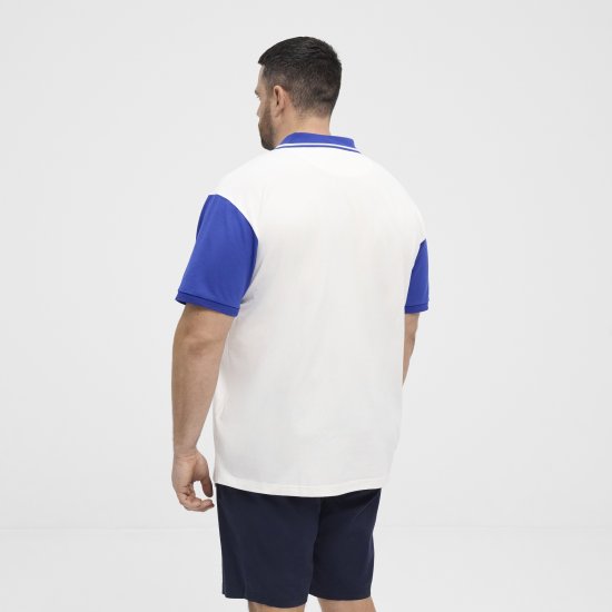 North Latitude Polo Short Sleeve Blue And White - Polo krekli - Polo krekli - 2XL-8XL