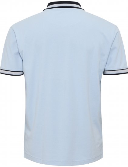 North Latitude Polo Pique Short Sleeve Light Blue - Polo krekli - Polo krekli - 2XL-8XL