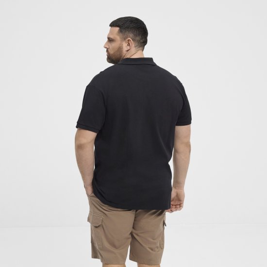 North Latitude Polo Pique Short Sleeve Black - Polo krekli - Polo krekli - 2XL-8XL