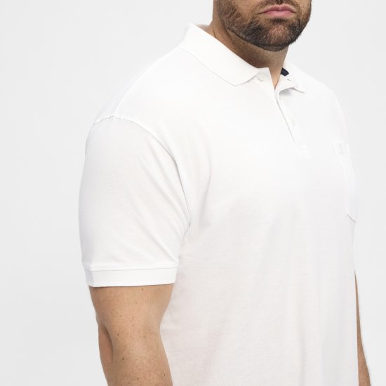 North Latitude Polo Short Sleeve White - Polo krekli - Polo krekli - 2XL-8XL