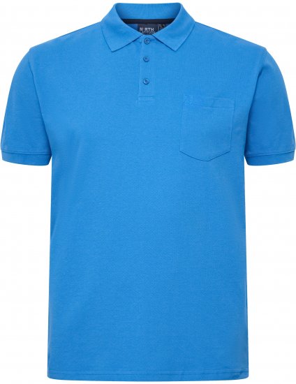 North Latitude Polo Short Sleeve Blue - Polo krekli - Polo krekli - 2XL-8XL
