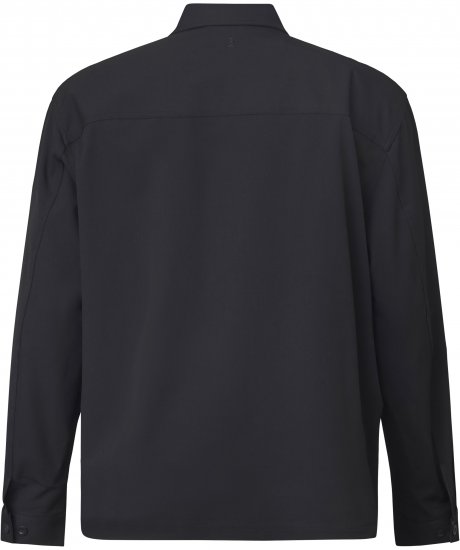 North Latitude 61106 Overshirt Uzvalka Stilā Ar Pilna Garuma Rāvējslēdzēju Melna - Jakas & Lietus apģērbs - Jakas - 2XL-12XL