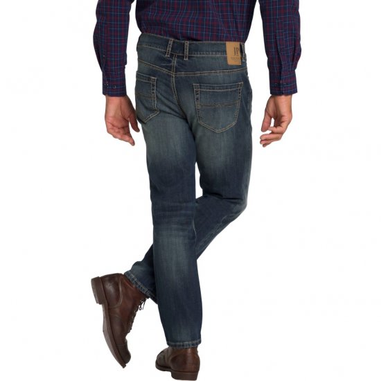 JP1880 Jeans Straight Fit Super Stretch Denim Used Blue - Džinsi un bikses - Džinsi un Bikses - W40-W70