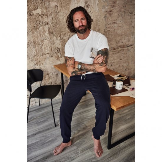 JP1880 Sweatpants Modern Fit Lightweight Navy - VĪRIEŠU APĢĒRBS MT-6XLT - Apģērbs gariem vīriešiem