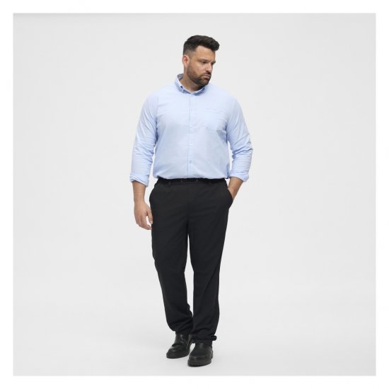 North Latitude Dress Pants Elastic Waist Black - Lielo izmēru bikses vīriešiem - Lielo izmēru bikses vīriešiem