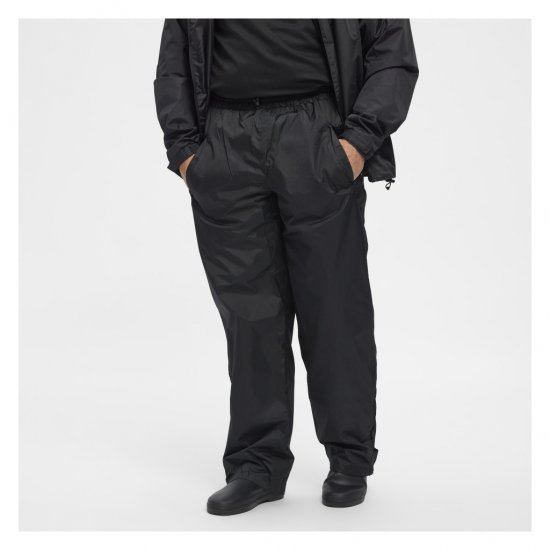 North Latitude Rain Pants Black - Sporta apģērbs & outdoor - Liela izmēra sporta apģērbi vīriešiem