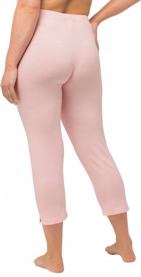Ulla Popken Basic Stretch Knit Capris Pink - Džinsi & Bikses Lielos Izmēros – Plus Size - 