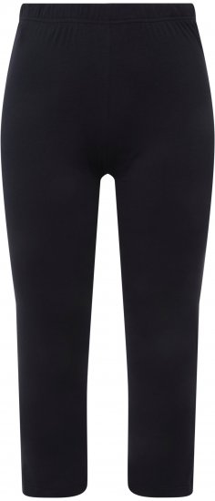 Ulla Popken Basic Stretch Knit Capris Navy - Džinsi & Bikses Lielos Izmēros – Plus Size - 