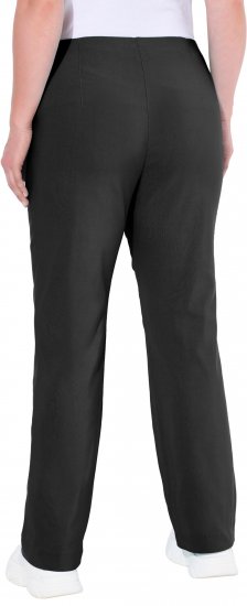 Ulla Popken Classic Stretch Bengaline Comfort Pants Black - Džinsi & Bikses Lielos Izmēros – Plus Size - 