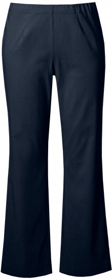 Ulla Popken Classic Stretch Bengaline Comfort Pants Navy - Džinsi & Bikses Lielos Izmēros – Plus Size - 