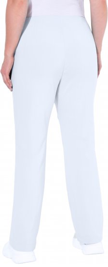Ulla Popken Classic Stretch Bengaline Comfort Pants Snow White - Džinsi & Bikses Lielos Izmēros – Plus Size - 