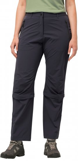 Ulla Popken Versatile Zip Off Leg Quick Dry Stretch Pants Graphite Grey - Džinsi & Bikses Lielos Izmēros – Plus Size - 