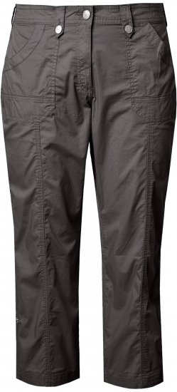 Ulla Popken Roll Tab Hem Stretch Cargo Pants Grey - Džinsi & Bikses Lielos Izmēros – Plus Size - 